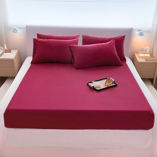 Washed cotton bed hat single-piece bed cover student bedspread dust cover all-inclusive Simmons mattress summer wholesale retail price
