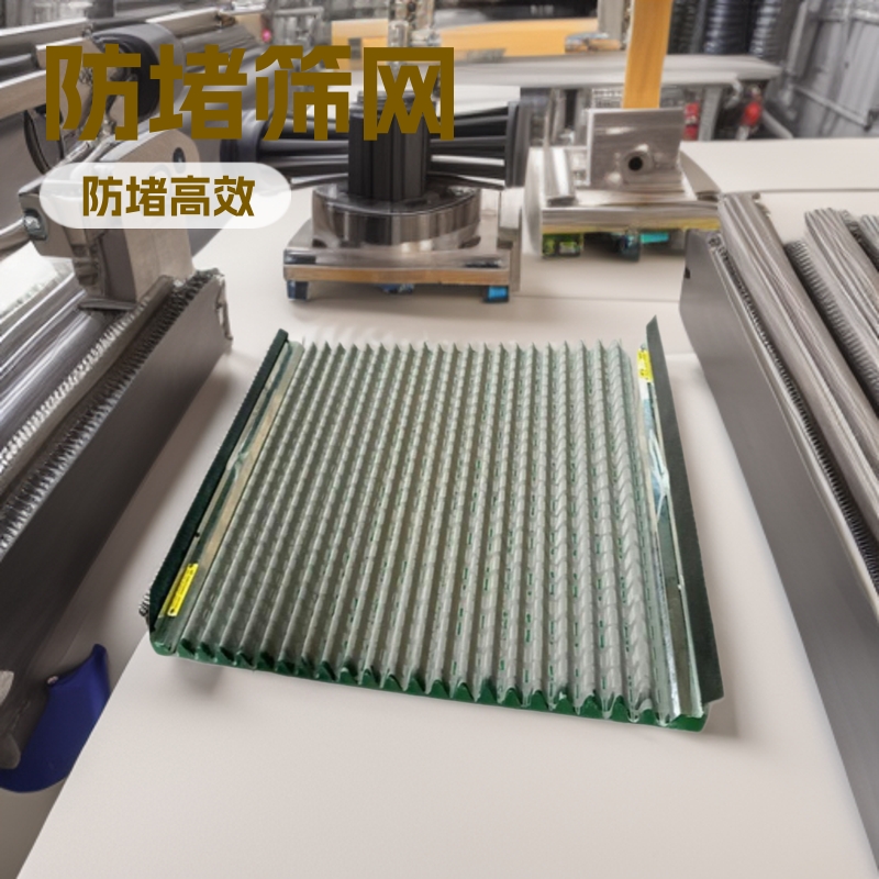 波浪形/锥型石油振动筛网框架石油振动筛网 砂浆防堵石油振动筛网