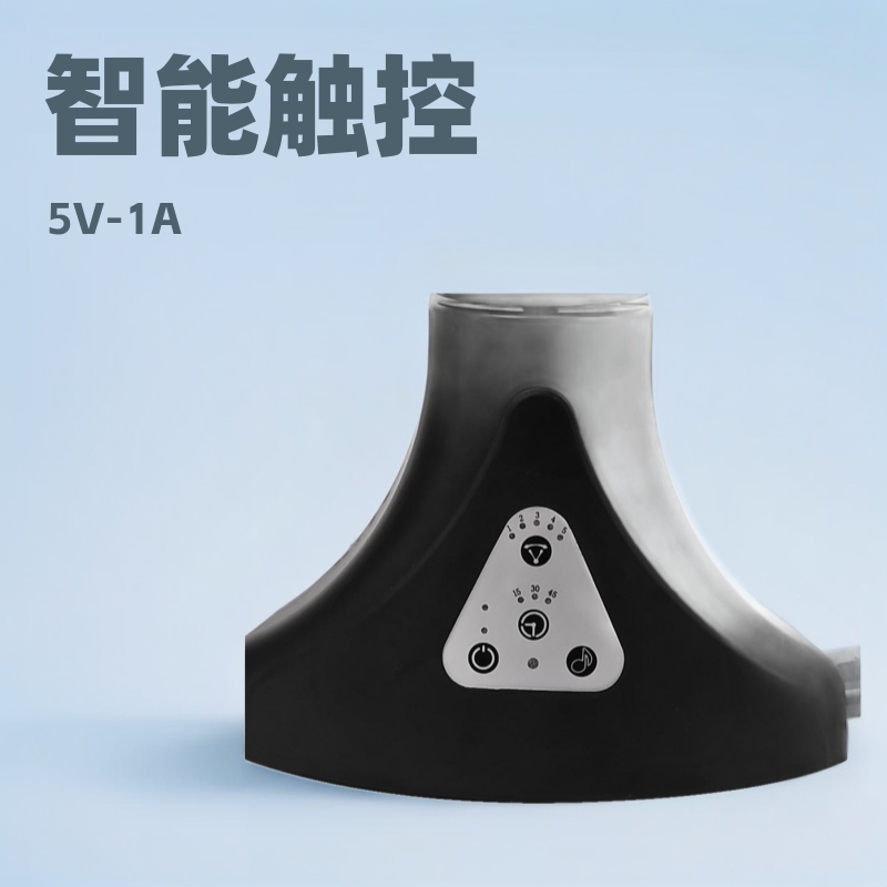 Led Smart Touch Control, Adjustable Cradle Angle, Removable and Washable Fabric Cover, Electric Baby Rocking Chair for Infants and Toddlers