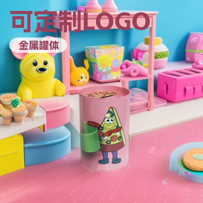 源头厂家 优惠供应精美马口铁ML-2317储钱罐