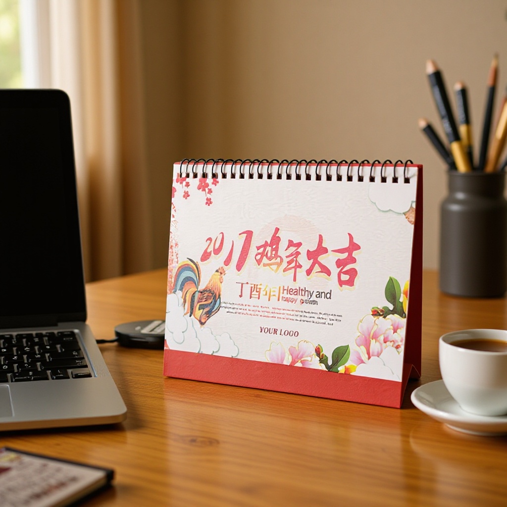 厂家生产创意广告日历月历台历 2026年卡通日历儿童日历 桌历