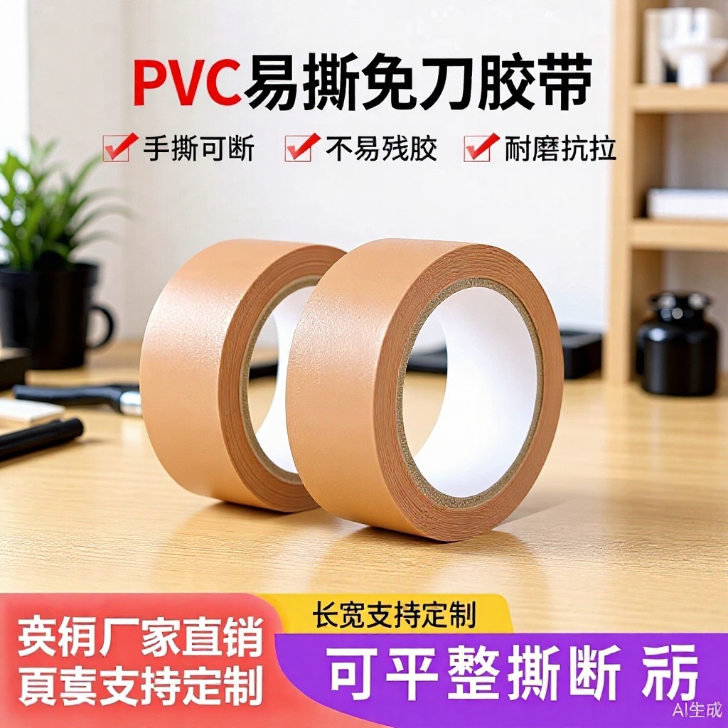 厂家手撕易撕免刀胶带手撕款手撕款易手撕款易手撕款手撕