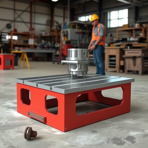 Machine Tool T-Slot Square Box Mechanical Swing Arm Drill Workbench Casting Cnc Machining Pad Box Equal Height Vertical Mounting Guide Rail