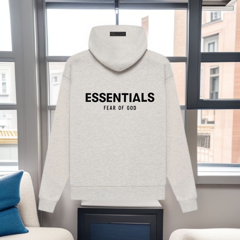 FOG複線ESSENTIALS第8四半期複線高街潮牌スウェットの背中のプリントと帽子のスウェット|undefined