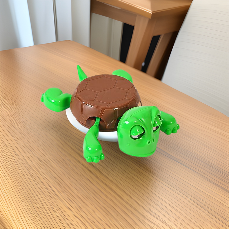 Cross-border TK Douyin Little Red Riding Book Explosions Tortoise Tortoise Caster Cute Funny Creative Sand Sculpture Decompression Toy