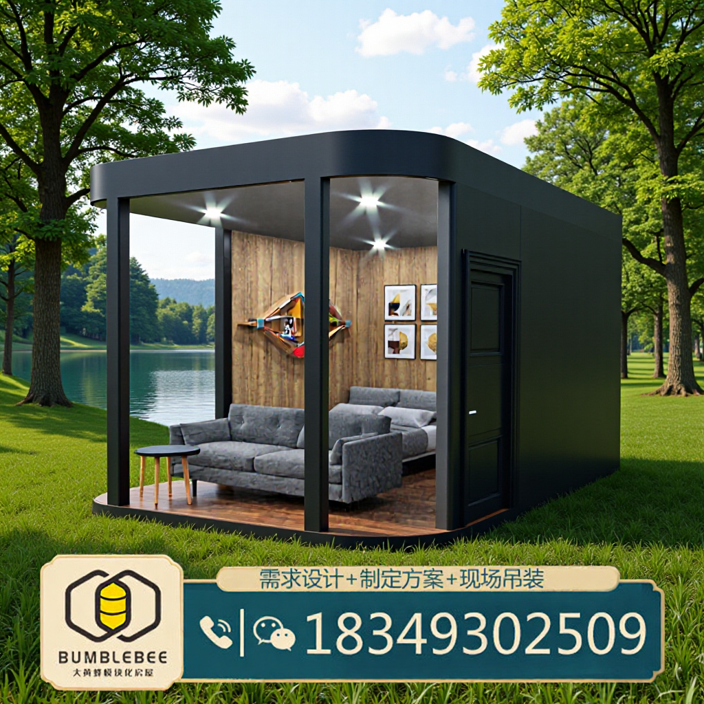 Luzhou Planning and Design Simple Container Room Individual Outdoor Container Homestay Scenic Area Container Restaurant
