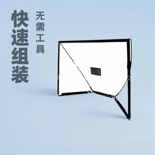 便携式快速组装足球门收纳球门青少年足球龙门架多用途速装可拆卸