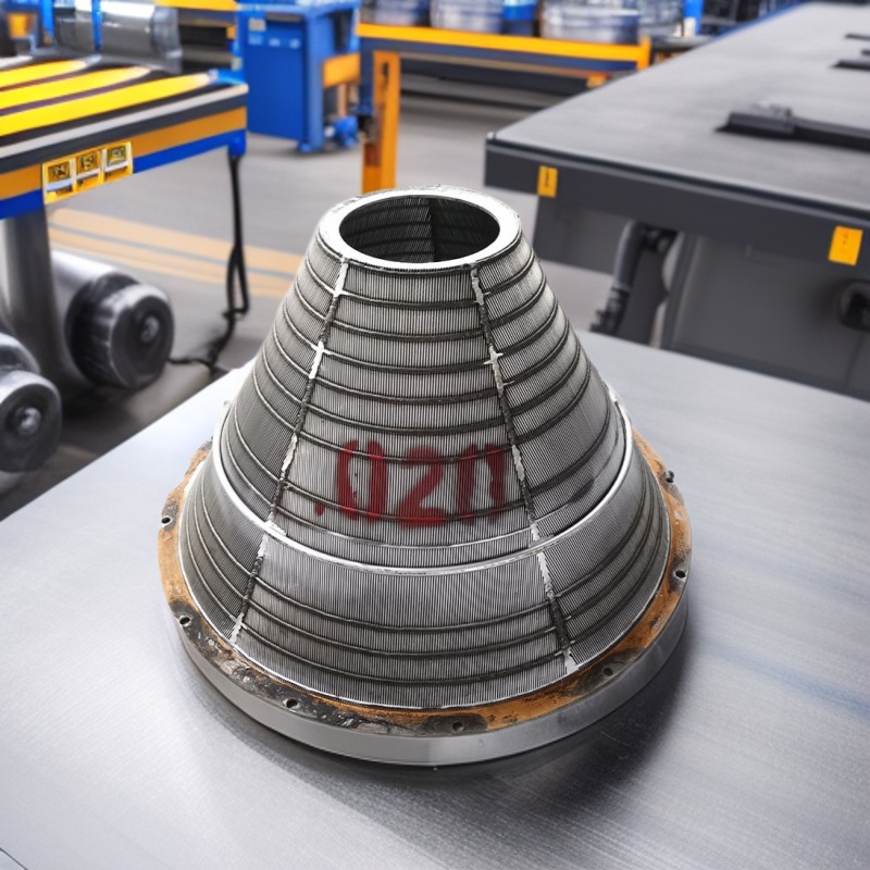 石油离心机筛篮洗煤厂楔形丝筛网矿业卧式原煤脱水筛篮厂家