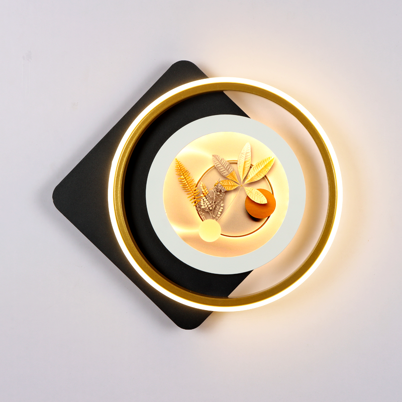 2025 New Wall Lamp Bedroom Bedside Lamp Living Room Background Wall Mural Lamp Staircase Smart Voice Decoration Room Lamp