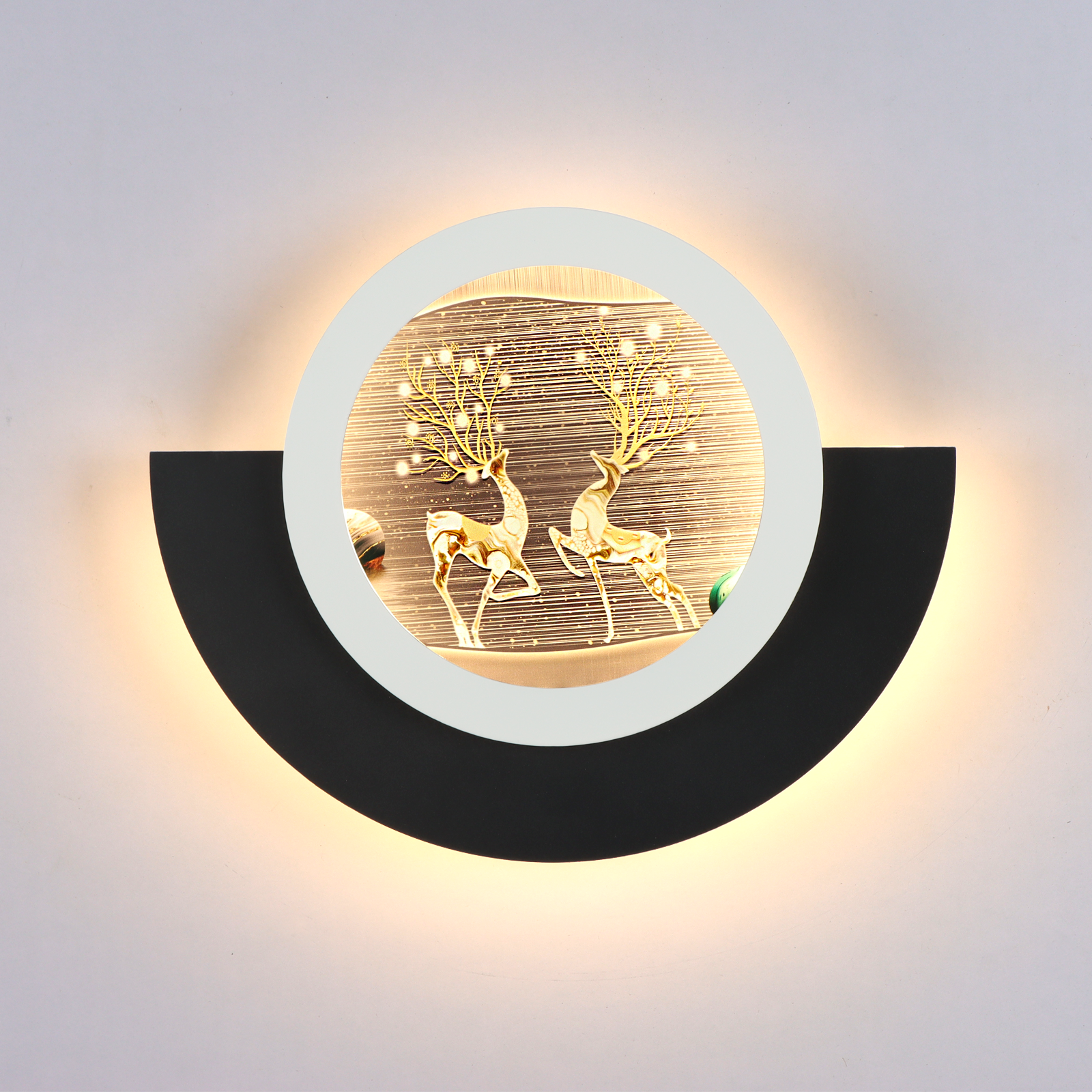 Creative New Voice-Activated Bedroom Bedside Corridor Living Room Sofa Background Wall Staircase Balcony Wall Lamp Smart Lamp