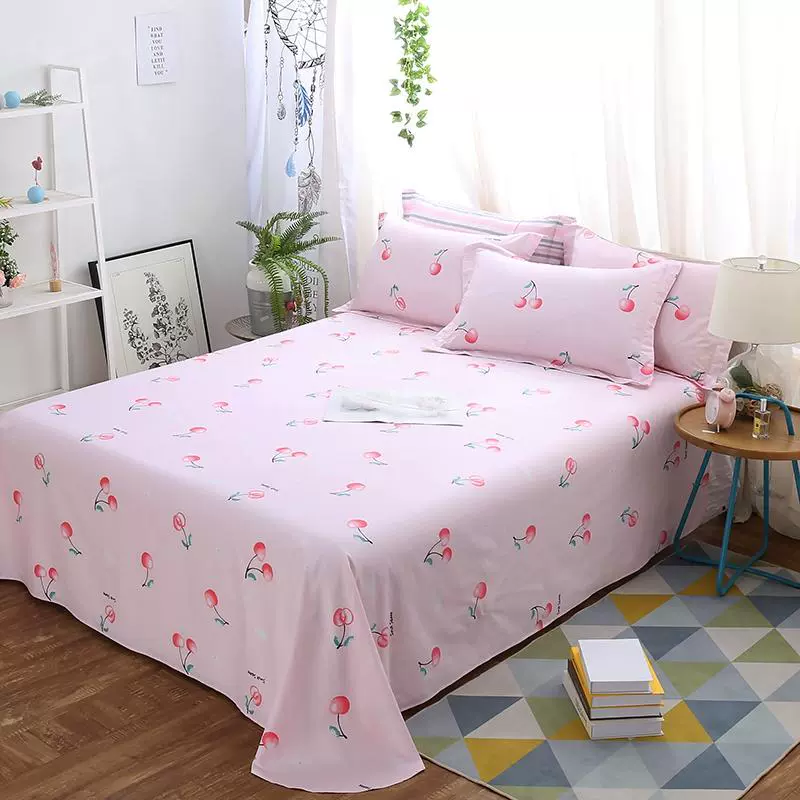 Хлопковая простыня, 100% хлопок, 1,5 м
