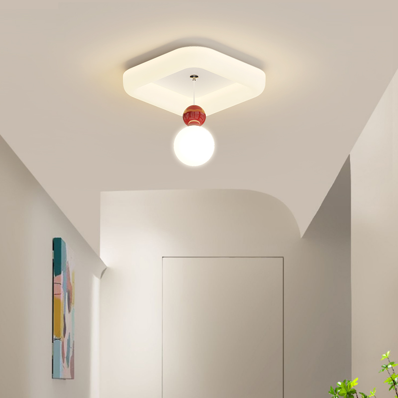 Aisle Corridor Lamp Modern Minimalist Balcony Ceiling Lamp Creative Fashion Staircase Cloakroom Entrance Porch Eye Protection Lamp