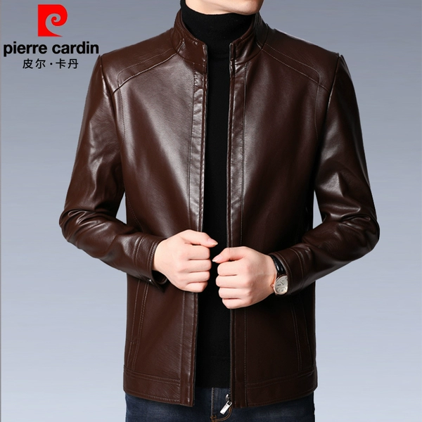 1655 stand collar brown [single leather] [support maintenance leather oil]