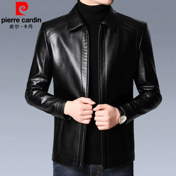 1755 lapel black [single leather] [support maintenance leather oil]