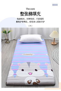 Mattress Soft Cushion Student Dormitory Single Bed Mattress Home Tatami Sleeping Mat Floor Mat Quilt Sponge Mat Autumn Style