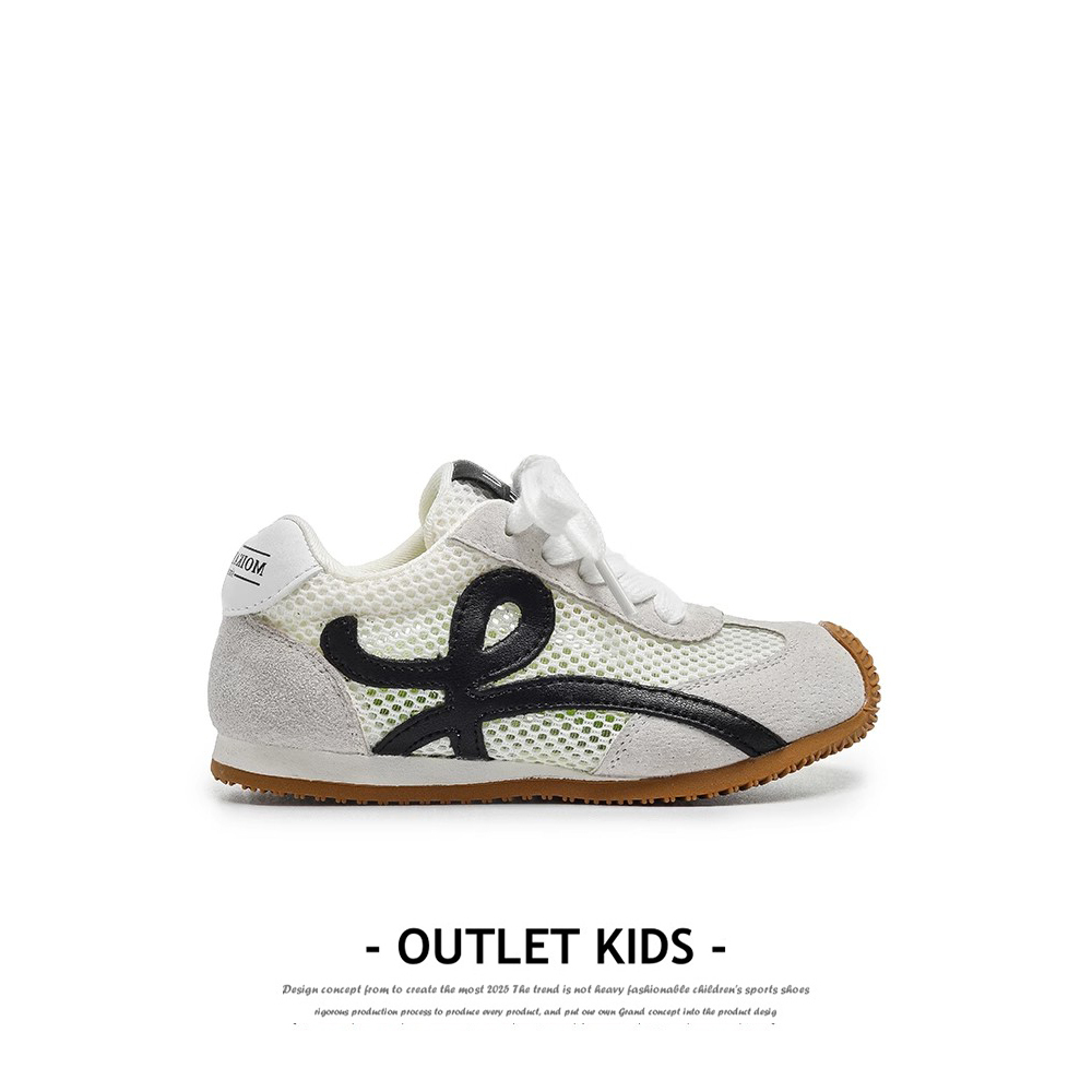 Yang Mi's Same Style 2025 Summer Mesh Girls' Single Mesh Shoes, Wang Yibo Boys' Forrest Gump Shoes, Children's Casual Sports Shoes