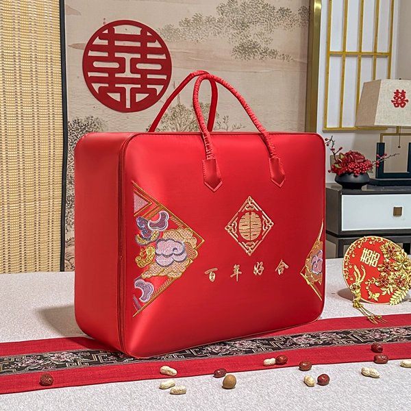 A hundred years of good cooperation [high-end satin hand-embroidered style]