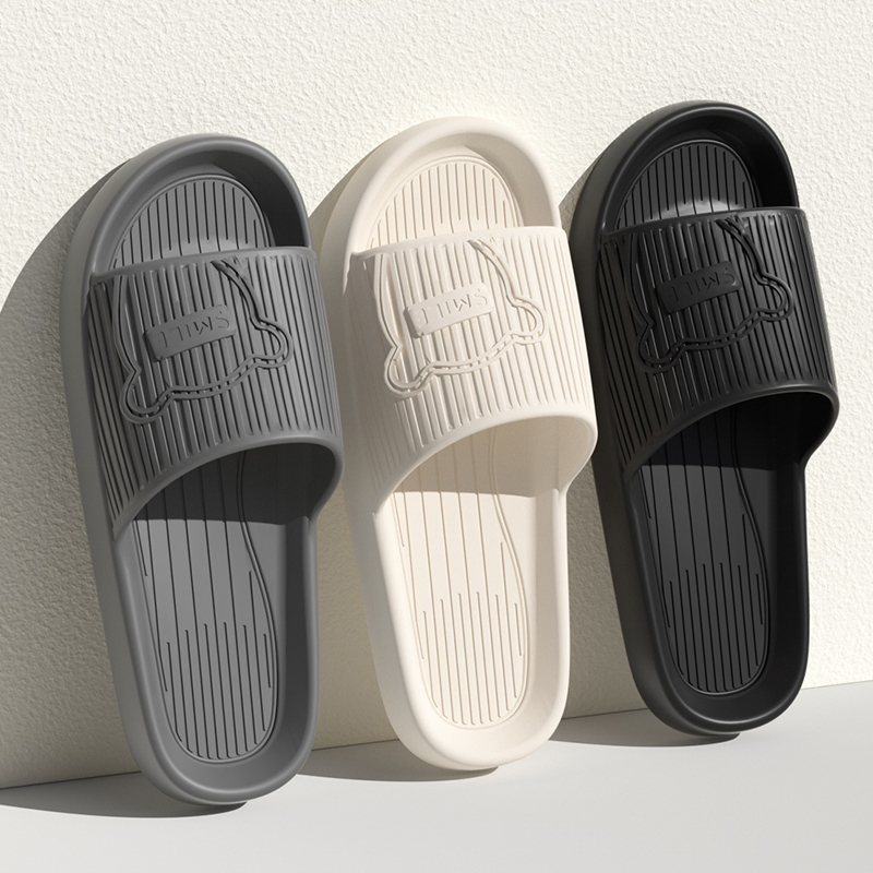 Women's Slippers 2023 New Summer Eva Indoor Home Couple Slippers with a Soft Cushioning Feel, Silent, Simple, Non-Slip, and Odor-Resistant