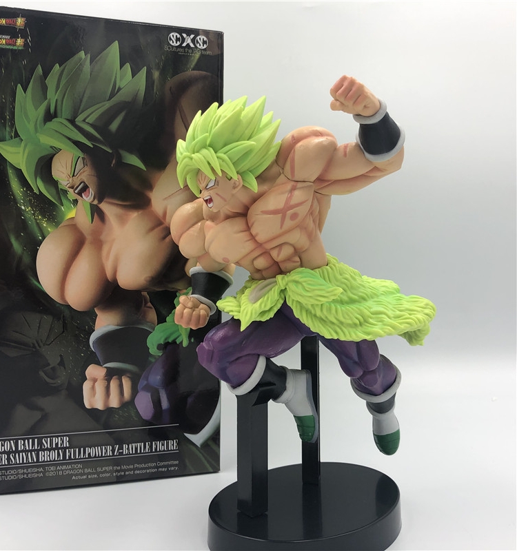 Broly and Goku Action Figures
