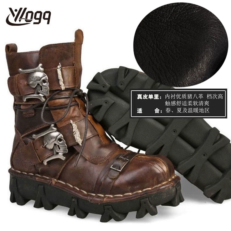 Ботинки Martens 2022, платформа, кожаные, панк-стиль, массивная подошва