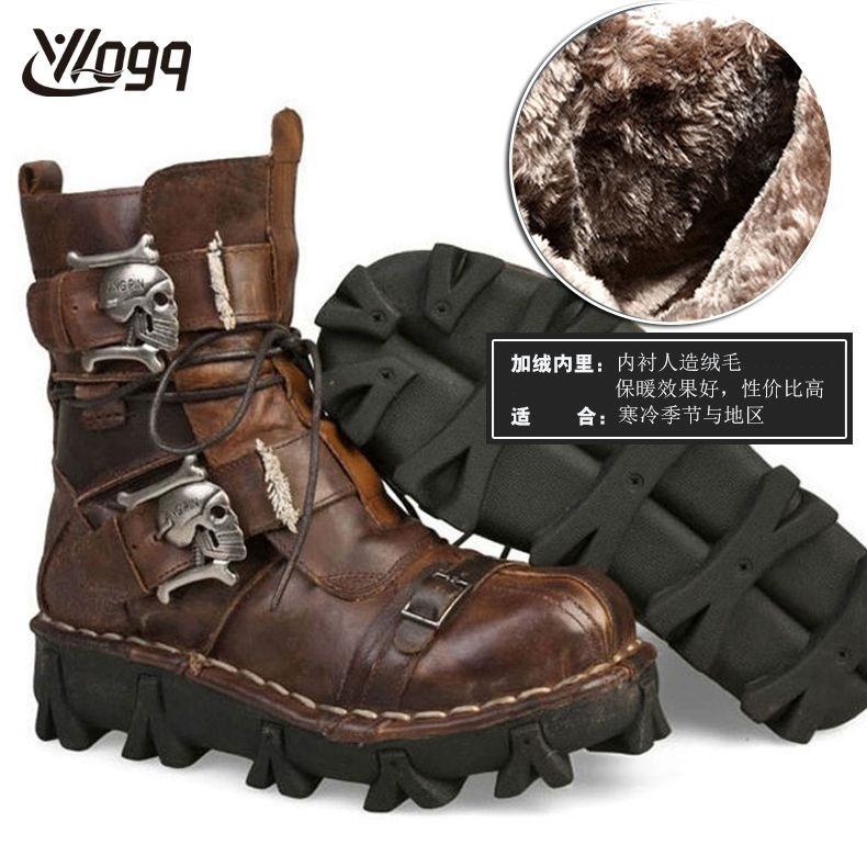 Ботинки Martens 2022, платформа, кожаные, панк-стиль, массивная подошва