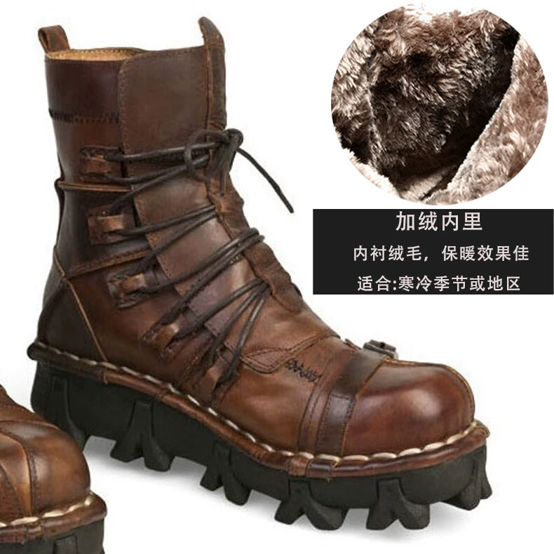 Ботинки Martens 2022, платформа, кожаные, панк-стиль, массивная подошва