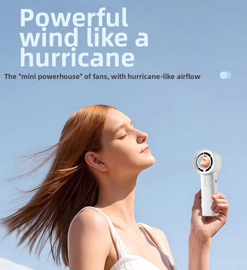 Portable Handheld Fan Usb Rechargeable Mini Desktop Fan For Outdoor_voghion.com
