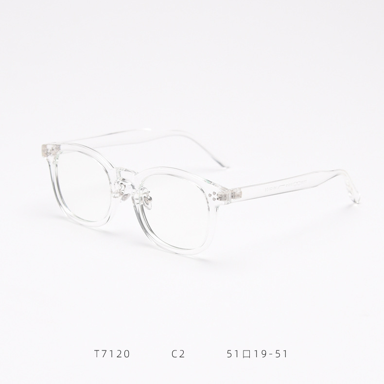 Korean Style Tr90 Eyeglass Frames Artistic Prescription Glasses_voghion.com