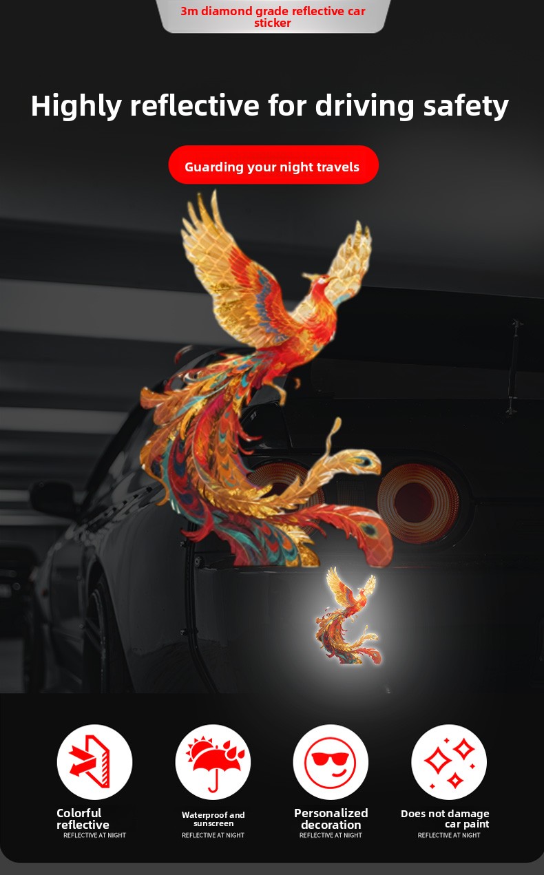 Phoenix car sticker