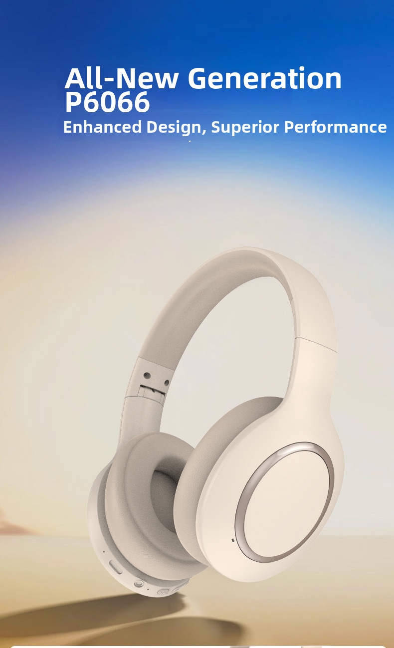 Écouteurs intra-auriculaires Bluetooth True ANC P6066 avec réduction de bruit active et longue autonomie pour la musique et les jeux._voghion.com