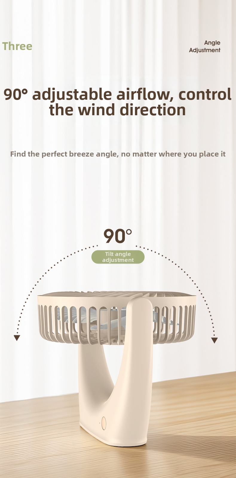 Mini ventilatore usb da tavolo con clip e lampada da scrivania_voghion.com