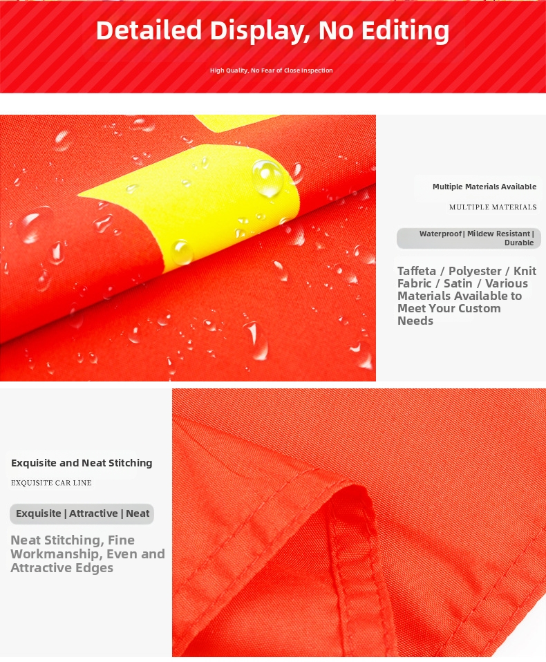 Drapeau national pour jardin et terrasse avec mât de drapeau_voghion.com