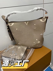 2025新款水桶高级感复古手提大象灰女休闲百搭单肩斜挎包