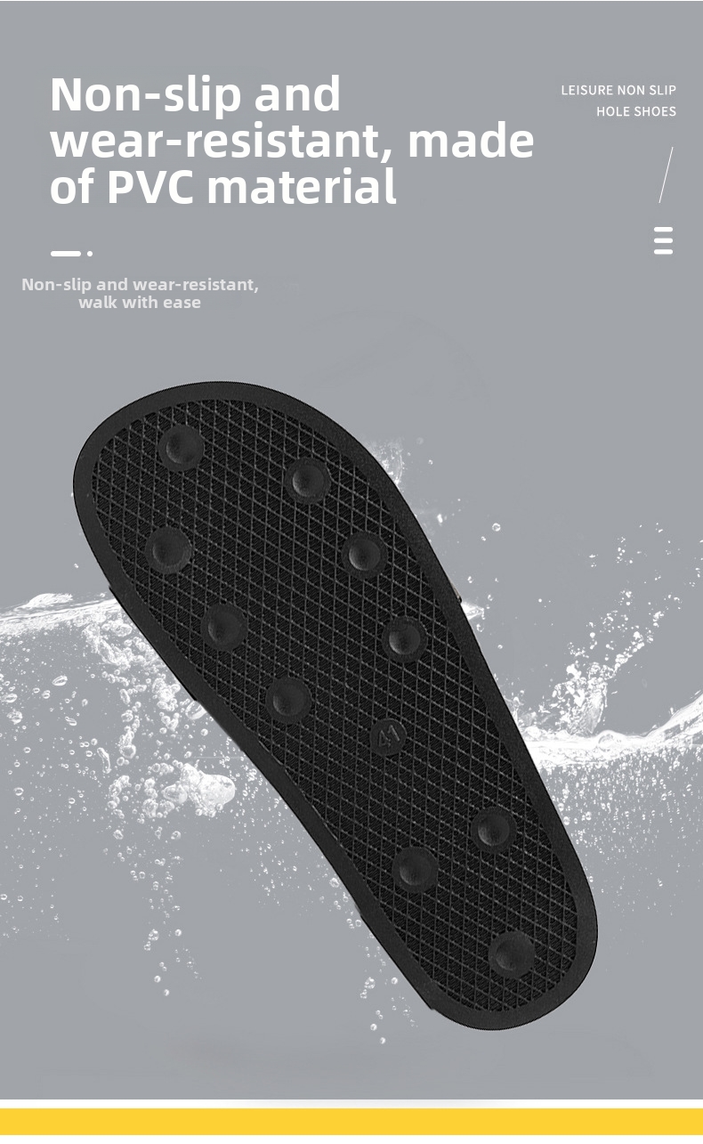 Men's Patterned High-End Lightweight One Strap Sandals Slippers_voghion.com