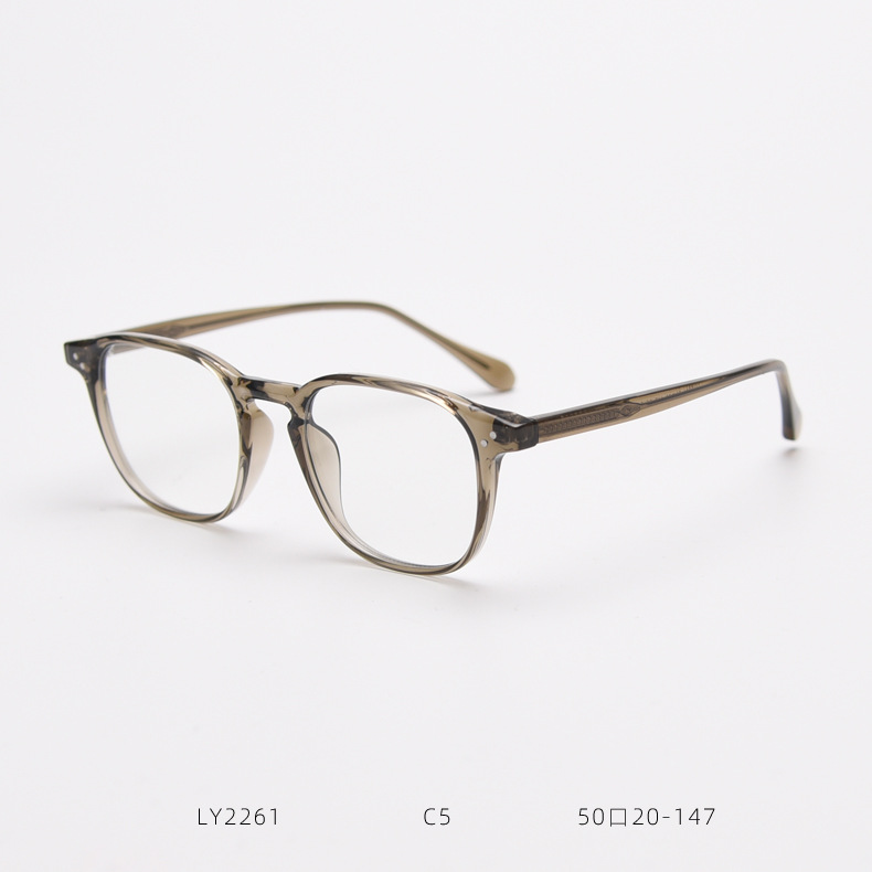 Unisex Retro Eyewear Frames Japanese Korean Style Artistic Look_voghion.com