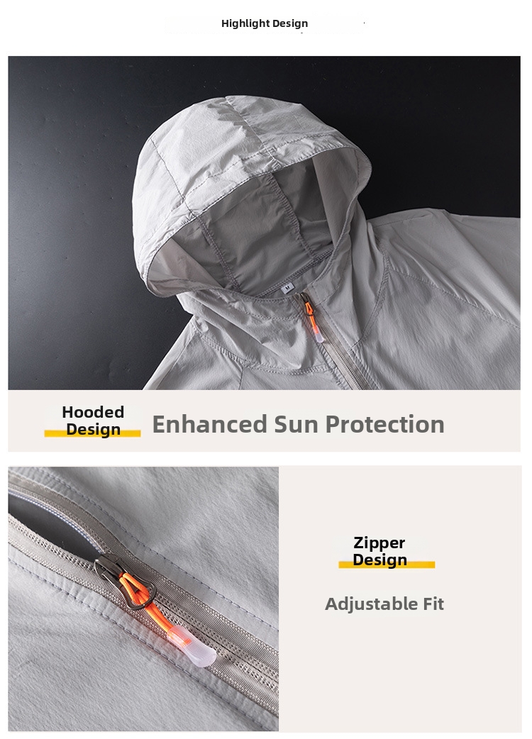Outdoor Plus Size Sun Protection Fishing Suit Lightweight Cool And Breathable Hooded Top For Women_ecoleips.com