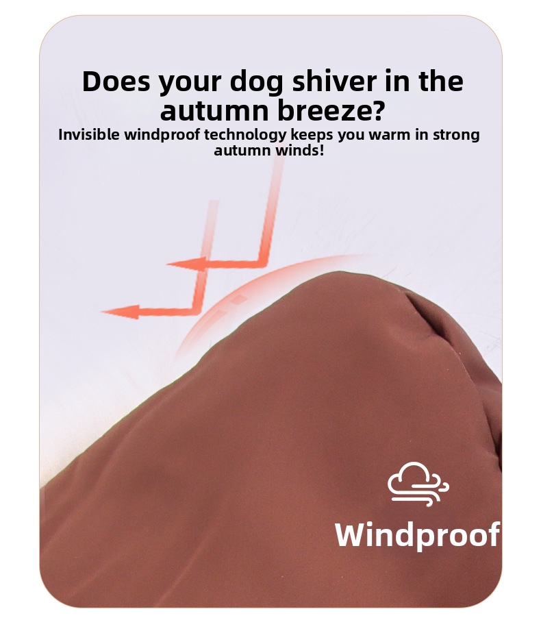Winter Dog Hooded Jacket Fleece Lined Windproof Pet Parka Warm_voghion.com