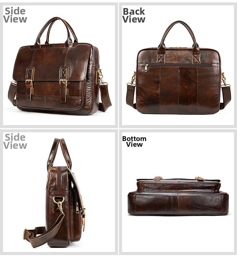Sacoche homme en cuir véritable porte-document business messenger_voghion.com