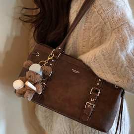 南风Chio2nd 维也纳秋托特包包女款秋冬复古通勤大容量手提单肩包