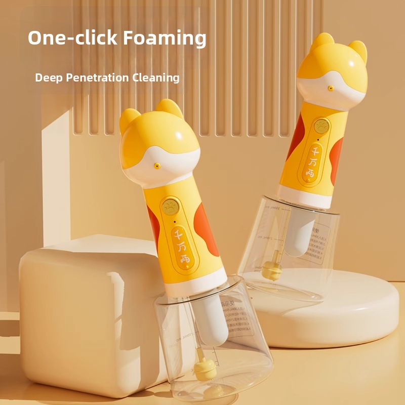 Automatischer Schaumgenerator für die Haustierbadewanne – elektrischer Shampoo-Schaumgenerator für Hunde und Katzen_voghion.com