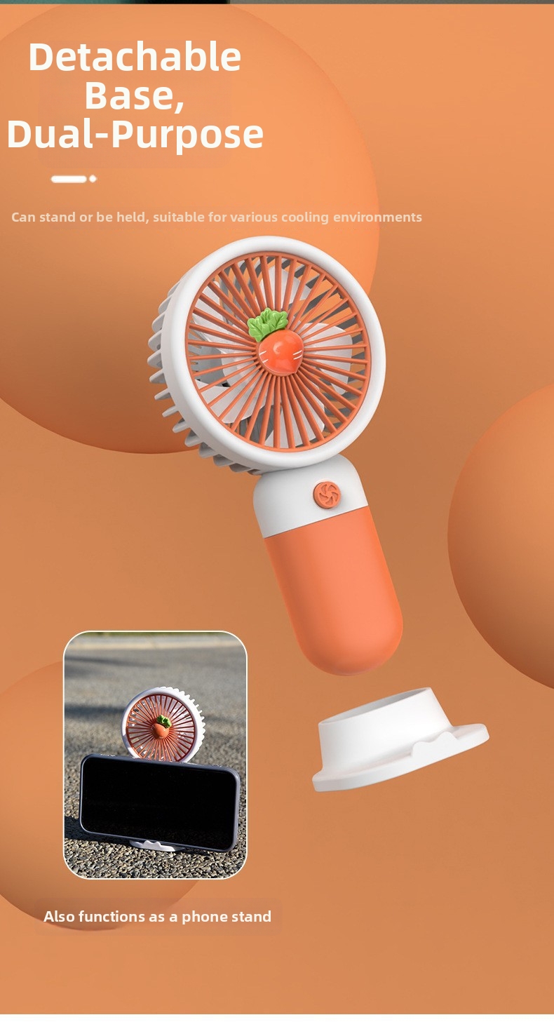 Mini ventilatore portatile usb da tavolo silenzioso ricaricabile_voghion.com