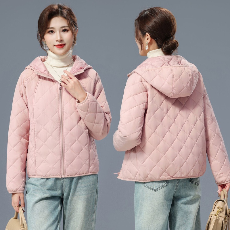 New 2025 Lightweight Spring, Autumn, and Winter Cotton Jacket for Women, Warm Loose-Fitting Hooded Casual Cotton Coat 619 New 2025 Lightweight Spring, Autumn, and Winter Cotton Jacket for Women, Warm Loose-Fitting Hooded Casual Cotton Coat 619