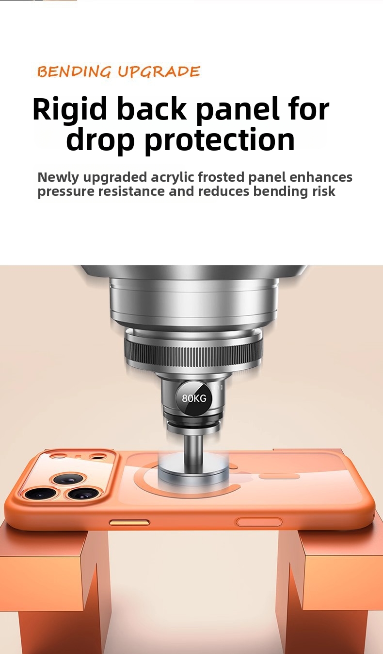 Étui magnétique transparent pour iPhone 17 Pro Max, protection intégrale de l'objectif, résistant aux chutes, accessoire pour téléphone portable_voghion.com