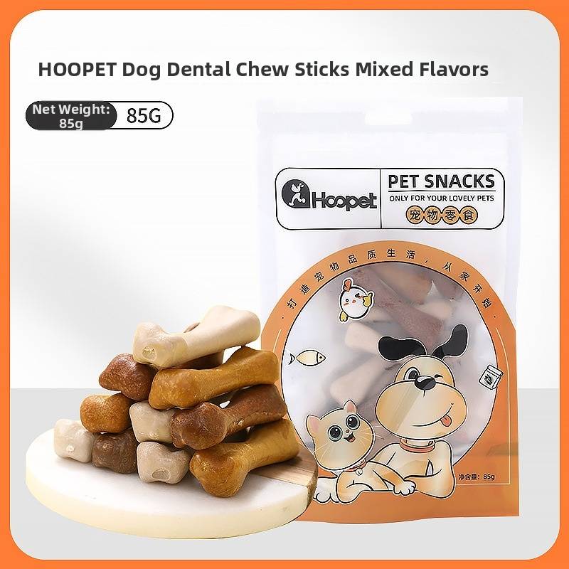 Palitos dentais mastigáveis para cães, petiscos e ossos para cães_voghion.com