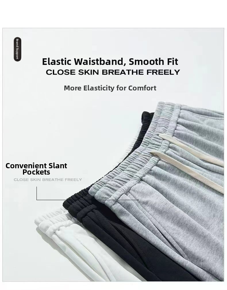 Men's Summer Shorts Lightweight Breathable Adjustable Drawstring_voghion.com