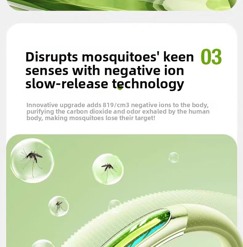 Pulseira repelente de mosquitos de silicone para a família_voghion.com