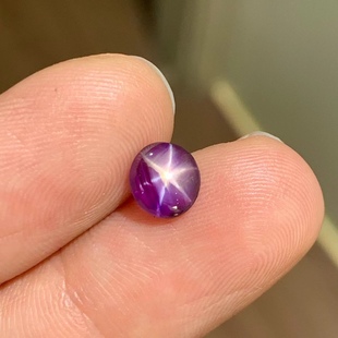 Natural non-burning star sapphire bare stone 2.1 karat Sri Lanka supports re-inspection