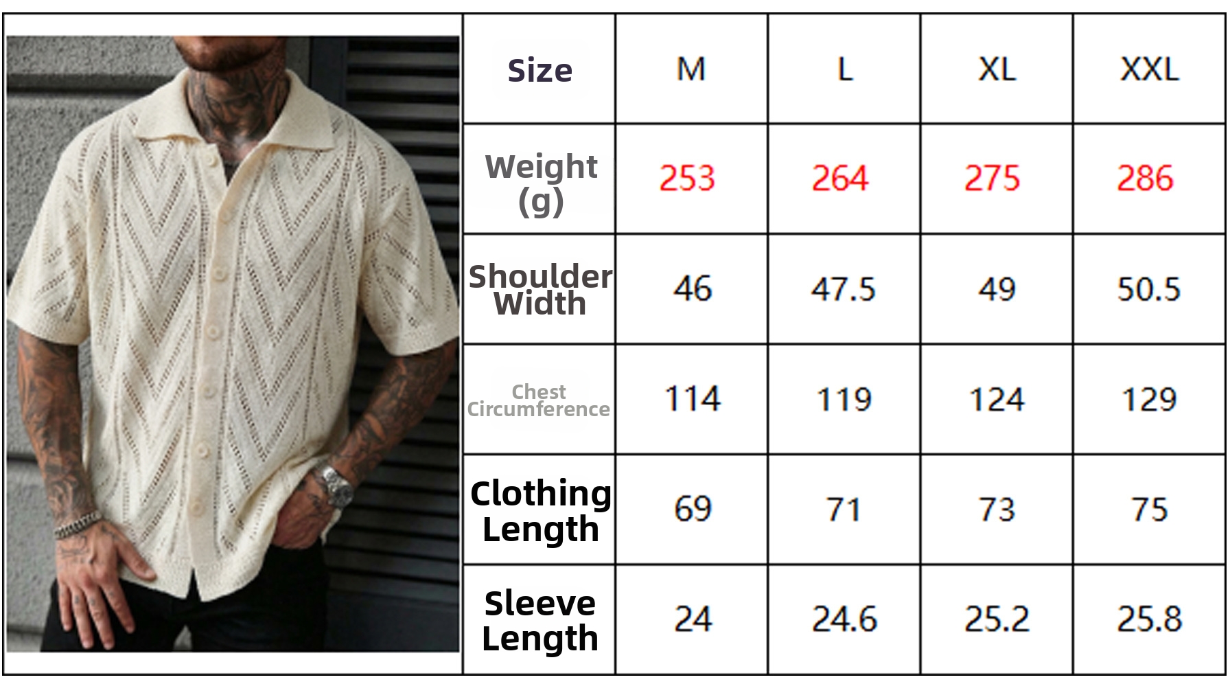 Herren Strickhemd Mit V-muster Retro Revers Cardigan Sommer_voghion.com