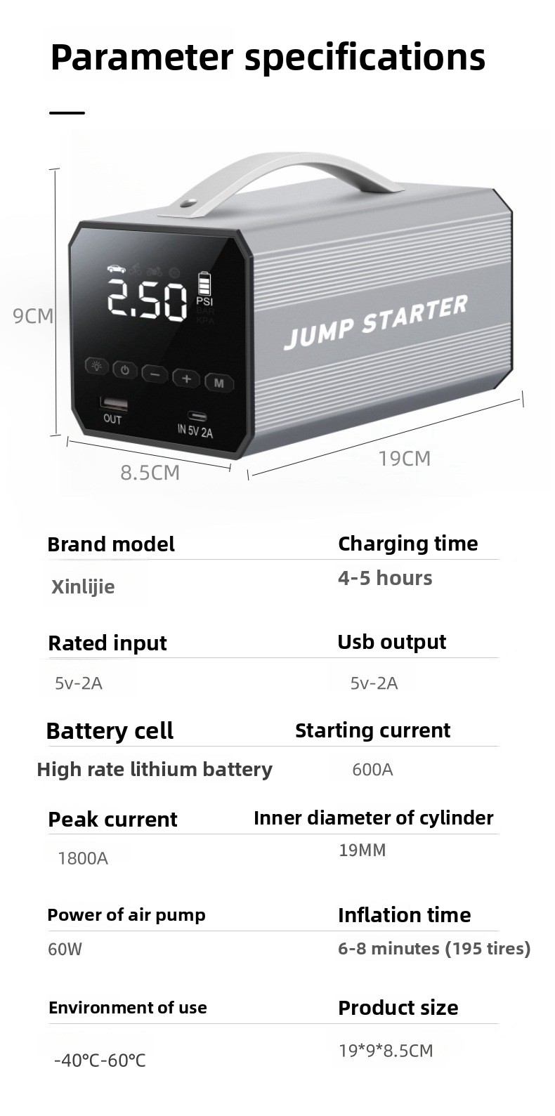 Portable Outdoor Power Station High Capacity Camping Power Bank_voghion.com