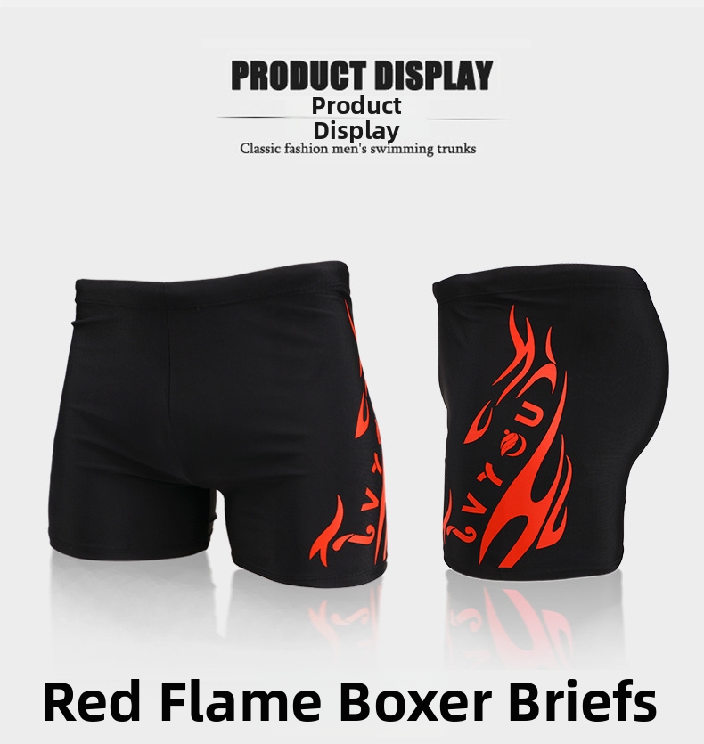 Herren Badehose Mit Hohem Bund Konservativer Schnitt Für Herren_voghion.com